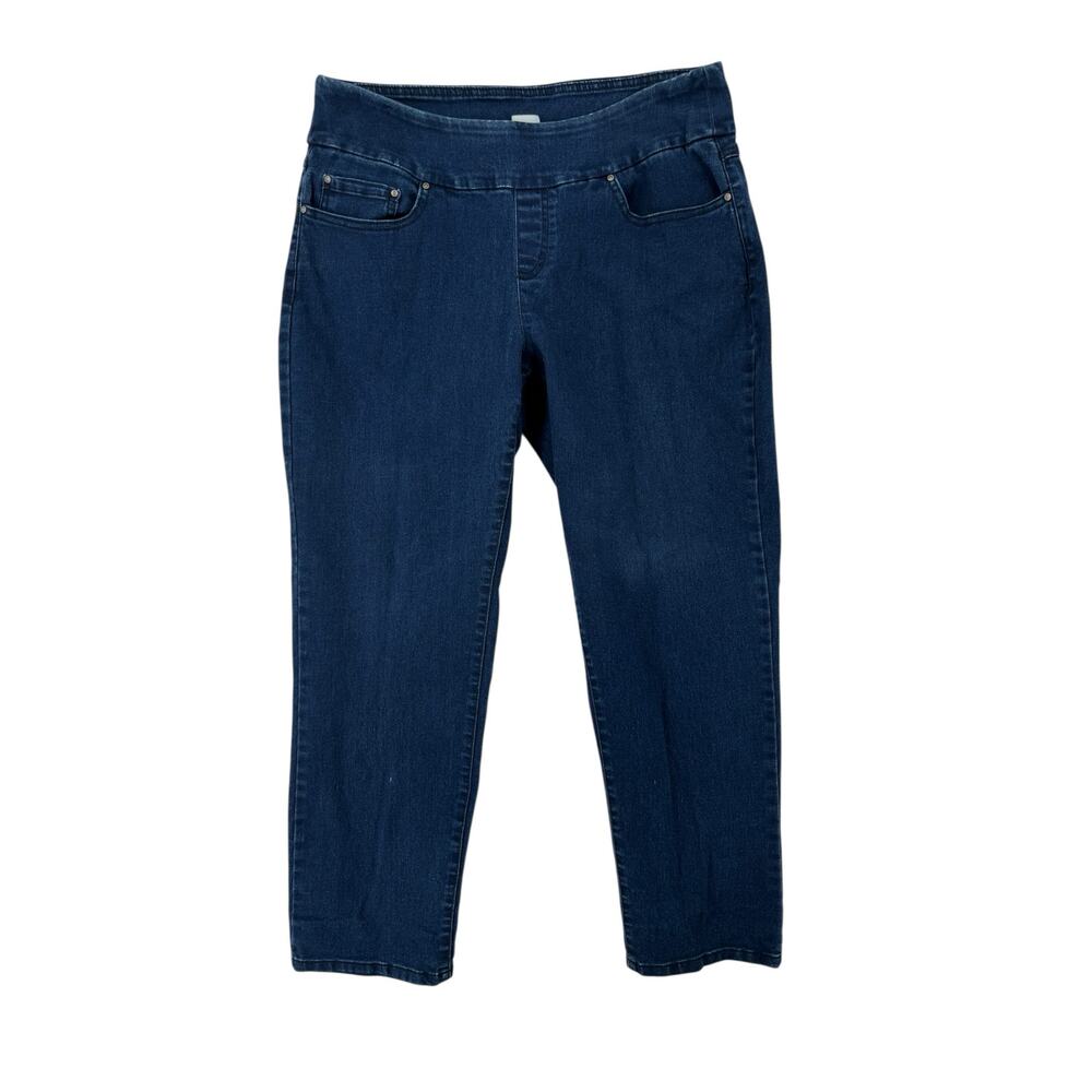 Time And True Denim Legging Jeans Womens Size Large Stretch Blue